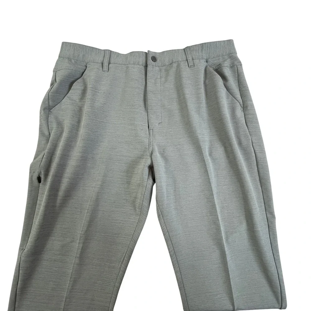 Bylt Kinetic 2.0 Pants Mens 38 Gray Performance Stretch Pockets